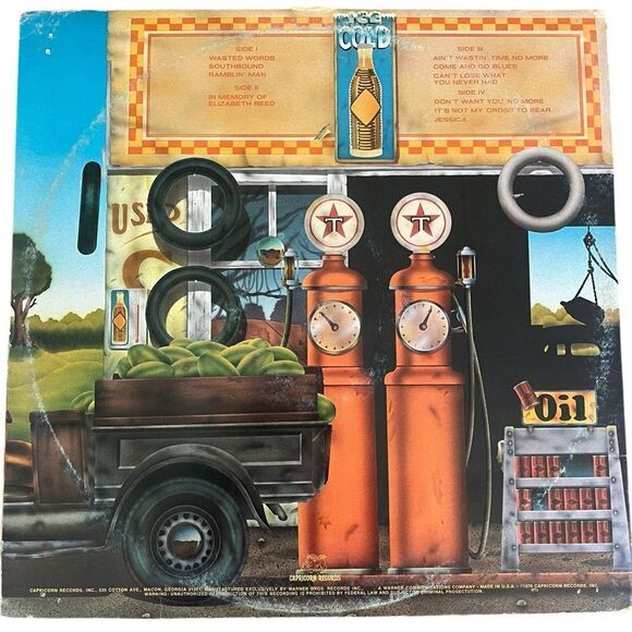 VINTAGE THE ALLMAN BROTHERS BAND WIPE THE WINDOWS VINYL SET OF 2 VINYL RECORD - Picture 4 of 9